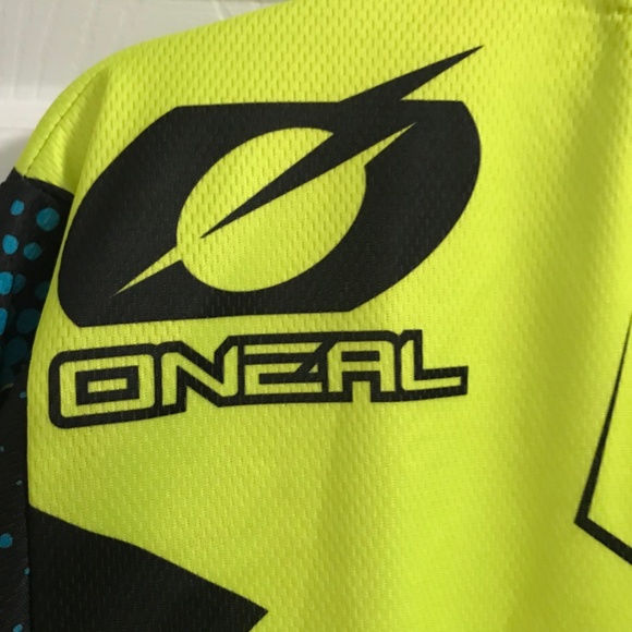 O'NEAL Long Sleeve Neon Yellow Shirt Men's Small - Picture 8 of 10